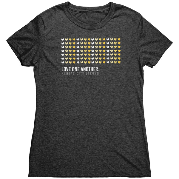 Women's KC Strong Love One Another triblend
