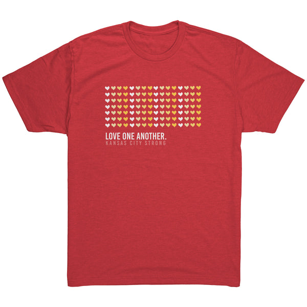 Men's KC Strong Love One Another Triblend