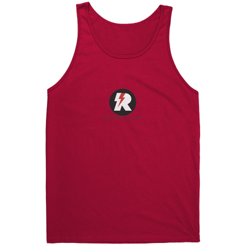 ROKC_Unisex_Tank_Red_and_Grey_Red_Front_Mockup.png