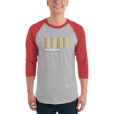 KC Strong Love One Another 3/4 sleeve raglan shirt Unisex