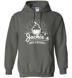 Gildan Heavy blend Hoodie - White Logo