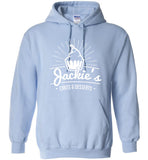 Gildan Heavy blend Hoodie - White Logo