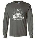 Gildan Long Sleeve Unisex T-shirt White Logo