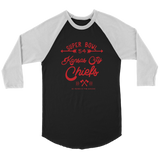 KC Tribe Original Unisex 3/4 Raglan