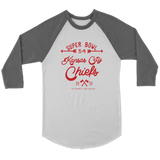 KC Tribe Original Unisex 3/4 Raglan